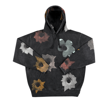 Buy Supreme x Nate Lowman Hooded Sweatshirt 'Black