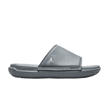 Grey jordan slides clearance