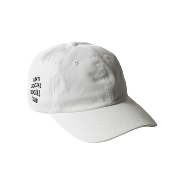 Buy Anti Social Social Club Weird Cap 'White' - WEIRD CAP