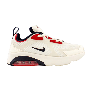 air max 200 white university red