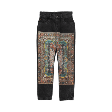 Pleasures Walk On Me Rug Denim Pant 'Black'