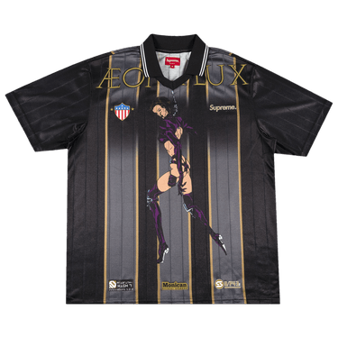 Buy Supreme Aeon Flux Soccer Jersey 'Black' - SS22KN22 BLACK