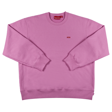Buy Supreme Small Box Crewneck 'Bright Pink' - SS22SW40 BRIGHT PINK | GOAT