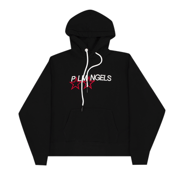 Buy Palm Angels Racing Star Hoodie 'Black/White