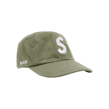 Buy Supreme x Kevlar Denim S Logo 6-Panel 'Olive' - SS22H38