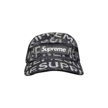 Buy Supreme Terry Spellout Camp Cap 'Black' - SS22H61 BLACK | GOAT