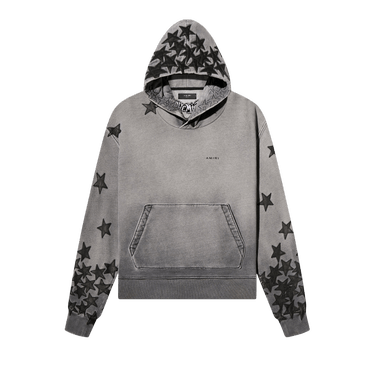 Buy Amiri Chemist Star Hoodie 'Heather Grey/Black