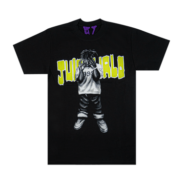 Buy Vlone x Juice WRLD Man Of The Year T Shirt Black Green 1020 1SS200103XJWM BLAC GOAT