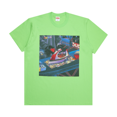 Buy Supreme Gas Tee 'Lime' - SS22T46 LIME | GOAT