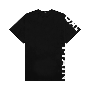 Balmain Side Printed T-Shirt 'Noir/Blanc'