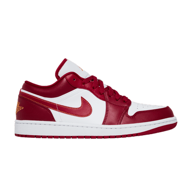 Buy Air Jordan 1 Low 'Cardinal Red' - 553558 607 | GOAT