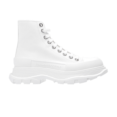 Buy Alexander McQueen Tread Slick High 'White' - 705659 Buy Alexander McQueen Tread Slick High 'White' - 705659