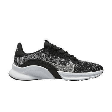 Nike Wmns SuperRep Go 3 Flyknit Next Nature 'Black White'