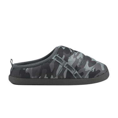 Puma Scuff Slippers Jr 'Camo - Black'