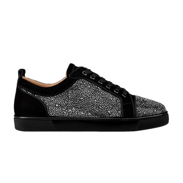 Christian Louboutin Louis Junior Strass Flat 'Black'