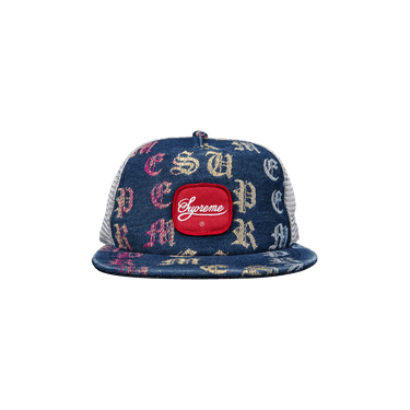 Supreme シュプリーム 22SS Gradient Jacquard Denim Mesh Back