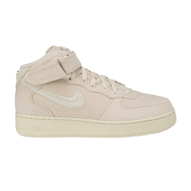 Buy Stussy x Nike Air Force 1 Mid PS 'Fossil' - DN4157 200 | GOAT