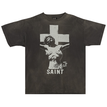 Buy SAINT Mxxxxxx Cheap Joke T-Shirt 'Black' - SM S22 0000 016 | GOAT