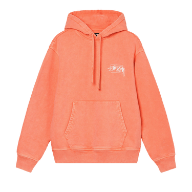 Stüssy stussy hoodie pink orange Buy Stussy Dyed Stüssy Designs Hoodie 'Peach' - 118485 PEAC