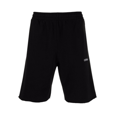 Off-White Caravag Paint Sweatshort 'Black'