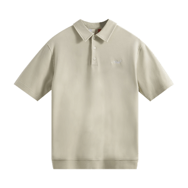 Buy Kith Crystal Washed Graham Polo 'Muslin' - KHM030432 106