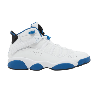 Air jordan 6 rings blue and white sales