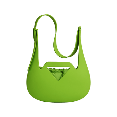 Bottega Veneta Small Moulded Shoulder Bag 'Acid Green'