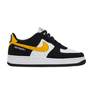 Nike Air Force 1 LV8 GS 'Black White Dark Sulfur'