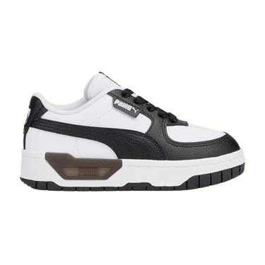 Puma Cali Dream Leather Little Kid 'White Black'