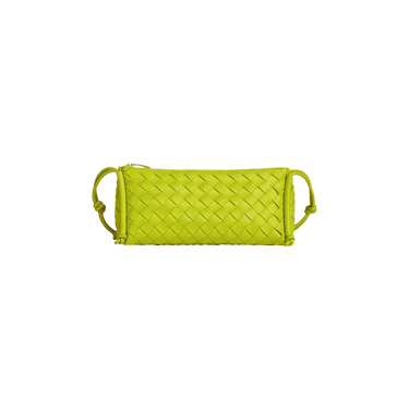 Buy Bottega Veneta Pouch On Strap 'Acid Kiwi/Gold' - 701025