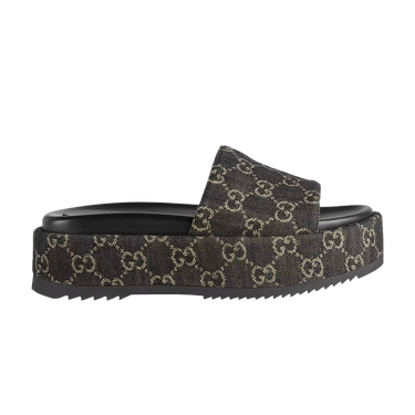 Buy Gucci Wmns Platform Slide Sandal 'Allover GG Denim' - 623212 2KQ00 4402