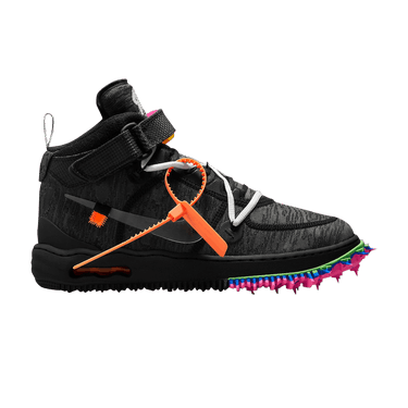 Off-White x Nike Air Force 1 Mid 'Black'