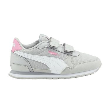 Puma ST Runner v3 Mesh V Little Kid 'Grey Violet Prism Pink'
