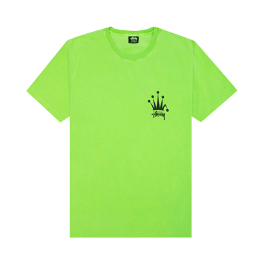 トップス stussy Big League Pigment Dyed tee green Stussy Big League Pigment Dyed Tee Green | Grailed