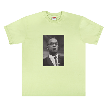 Buy Supreme Malcolm X Tee 'Pale Mint' - SS22T68 PALE MINT | GOAT