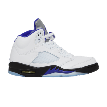 Jordan 5 white purple new arrivals