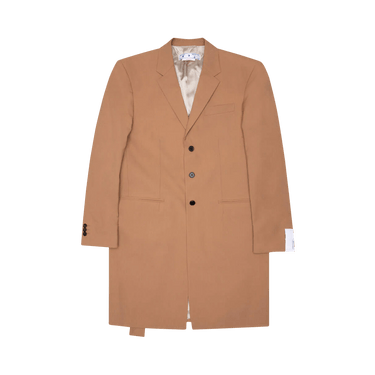 Off-White Relaxed Long Jacket 'Camel'