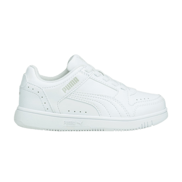 Puma Rebound Joy Low Little Kid 'White Grey Violet'