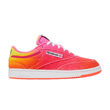 Reebok classic club c 85 rainbow top
