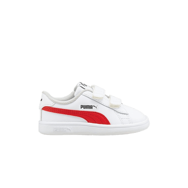 Puma Smash v2 Infant 'White High Risk Red'