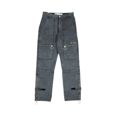 Off-White Logo Slim Cargo Pants 'Blue'
