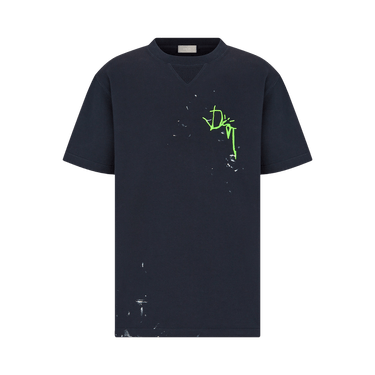 Buy Dior x Cactus Jack Oversized T-Shirt 'Navy' - 283J685B0554