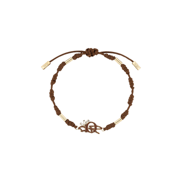 Buy Dior x Cactus Jack Bracelet 'Coffee Brown/Gold' - B1558HOMMT