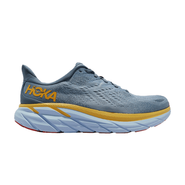 HOKA Clifton 8 2E Wide 'Goblin Blue Mountain Spring'