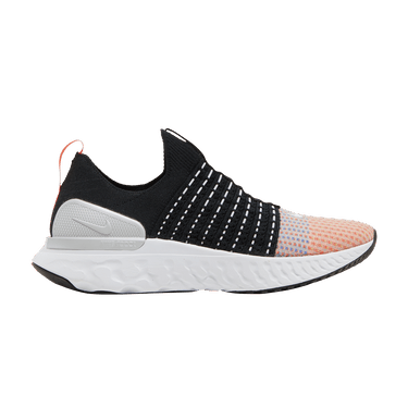 Nike React Phantom Run Flyknit 2 'Black Team Orange'