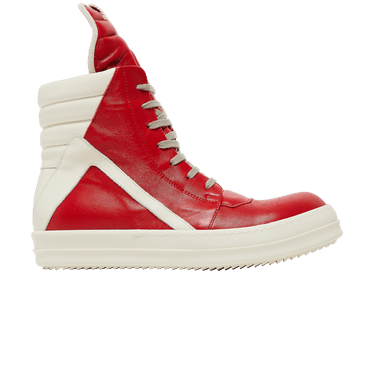靴 Rick owens geobasket red milk Buy Rick Owens Geobasket 'Red Milk' - RU21S6894 LPO 331111 | GOAT SA