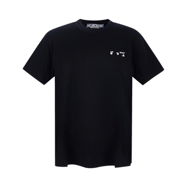 Off white logo slim tee cheap