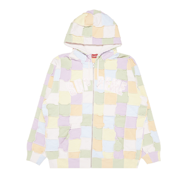 トップス supreme Reverse Patchwork Zip Up Hooded Supreme Reverse Patchwork Zip Up Hooded Sweatshirt (SS22) - $188