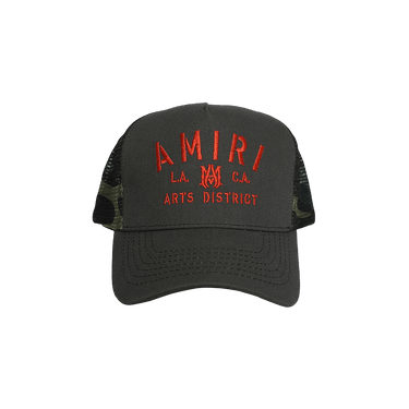 Buy Amiri Amiri Stencil Trucker Hat 'Military Green