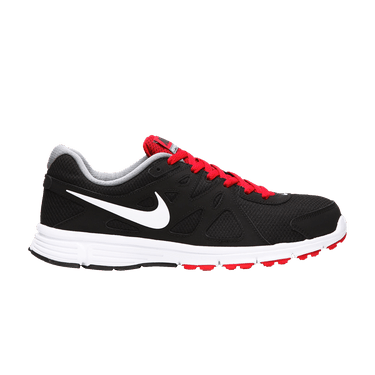 Buy Nike Revolution 4E Wide 'Black White Varsity Red' 573751